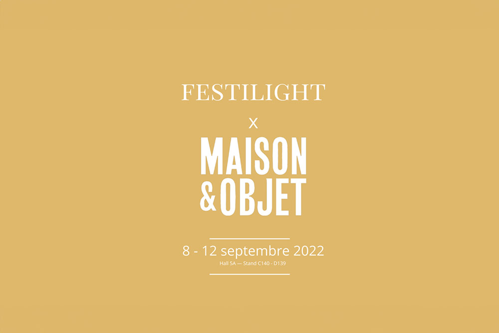 Festilight présent au salon Maison et objet
