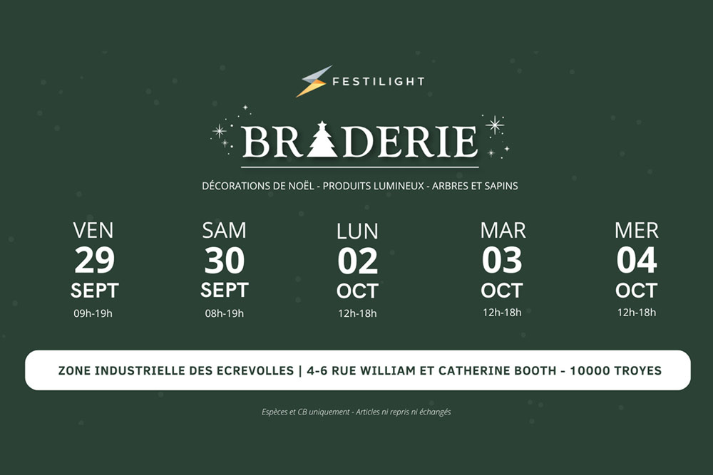 Braderie festilight 2023