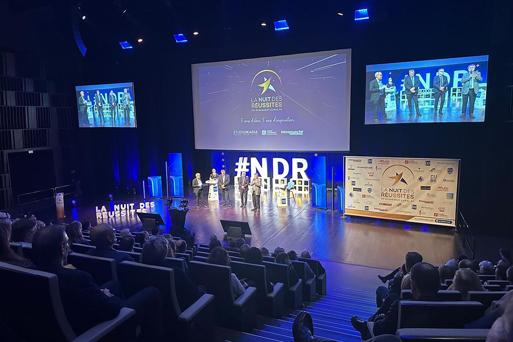 Photo de la cérémonie de La Nuit des Réussites 2025