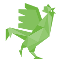 Logo le coq vert